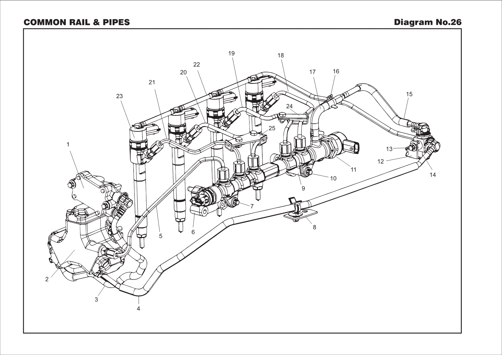 Guniune Spare Parts For Engine Common Rail Pipes Online From Autojunction