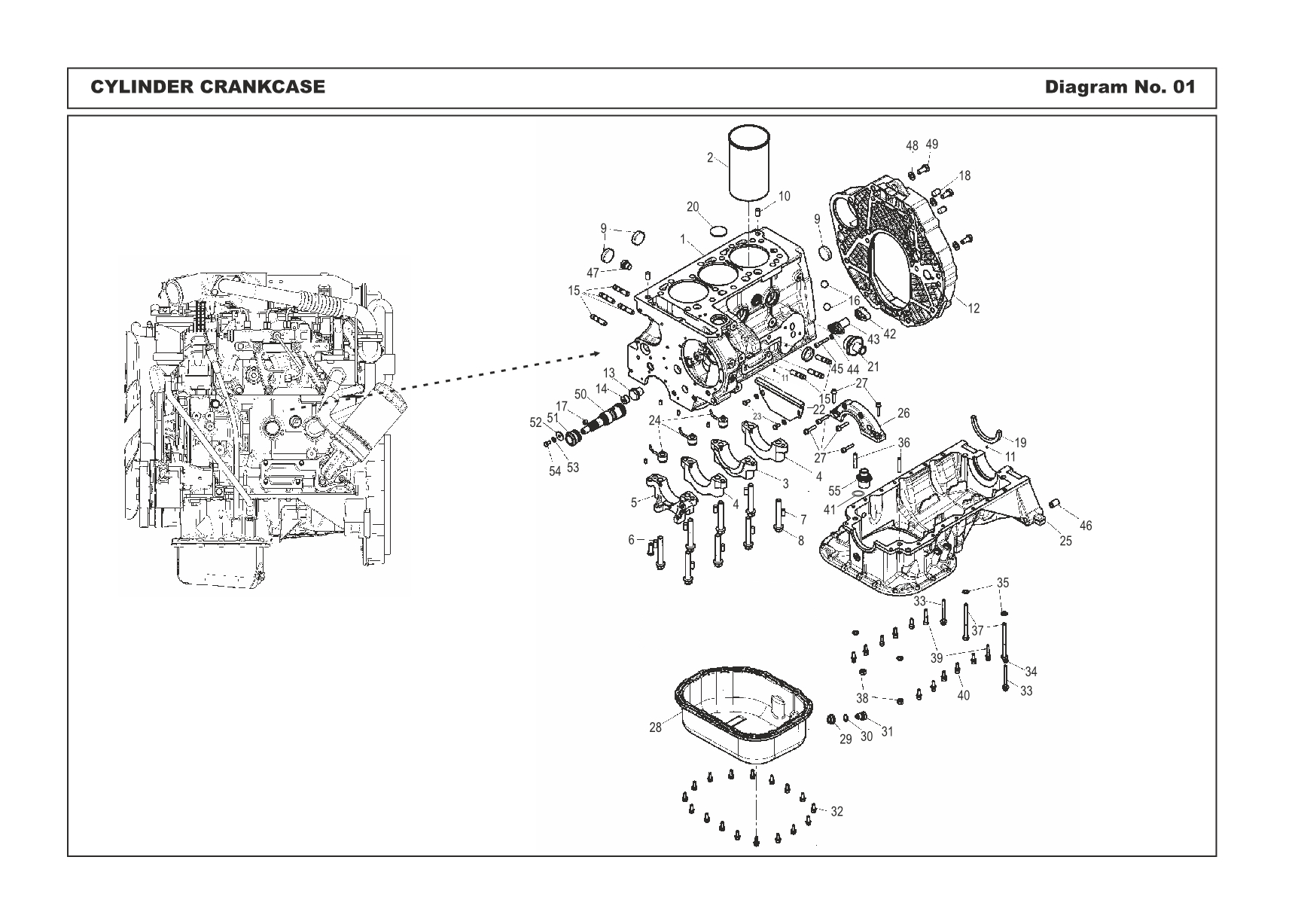 Guniune Spare Parts For Engine Cylinder Crankcase Online From Autojunction