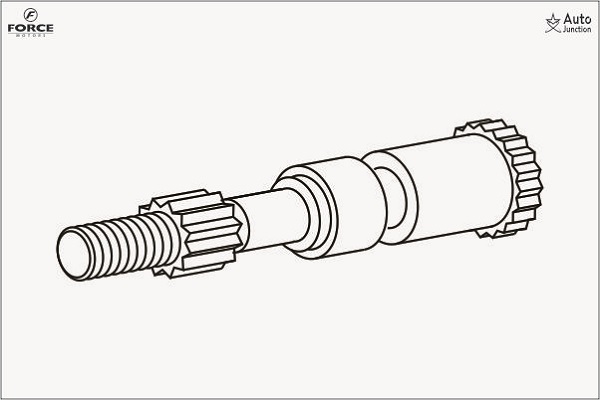 Intermediate Wheel Shaft Assly